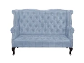 Кожаный дизайнерский диван лофт Royal Sofa Grey