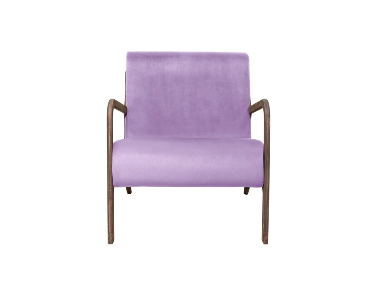 Низкое кресло Mody Purple фиолетовое 970346