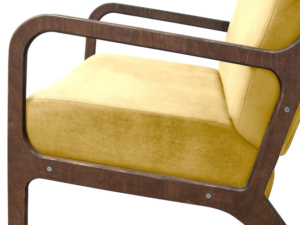 Низкое кресло Mody Yellow 970372  - фото 4