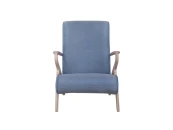 Низкое кресло Fobos blue