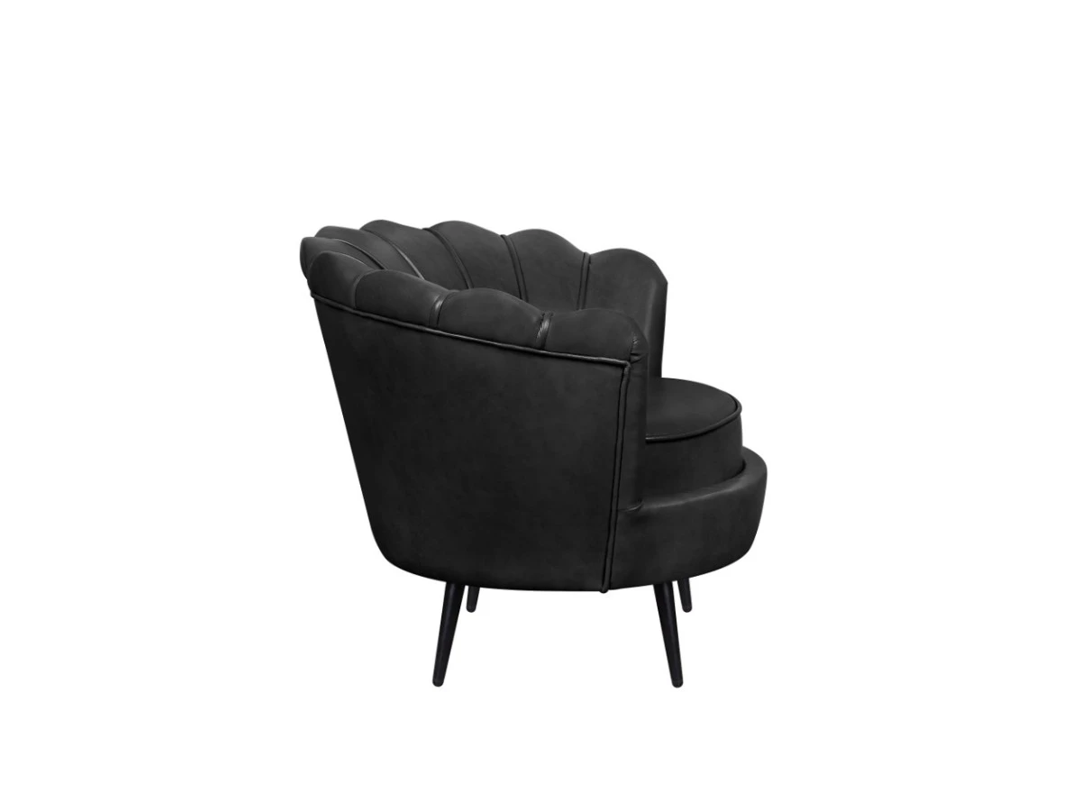 Низкое кресло ракушка Pearl Black V2 970422  - фото 3