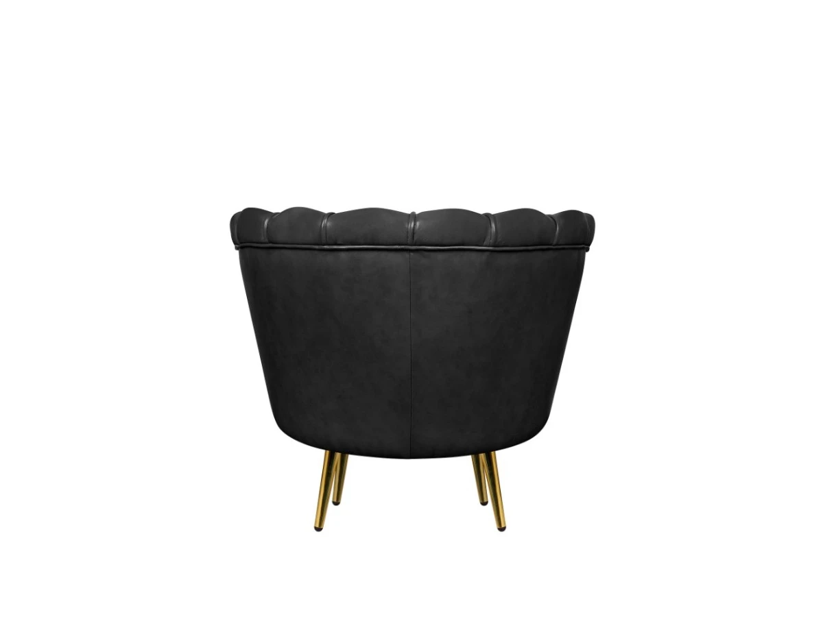 Низкое кресло ракушка Pearl Black V2 970432  - фото 4