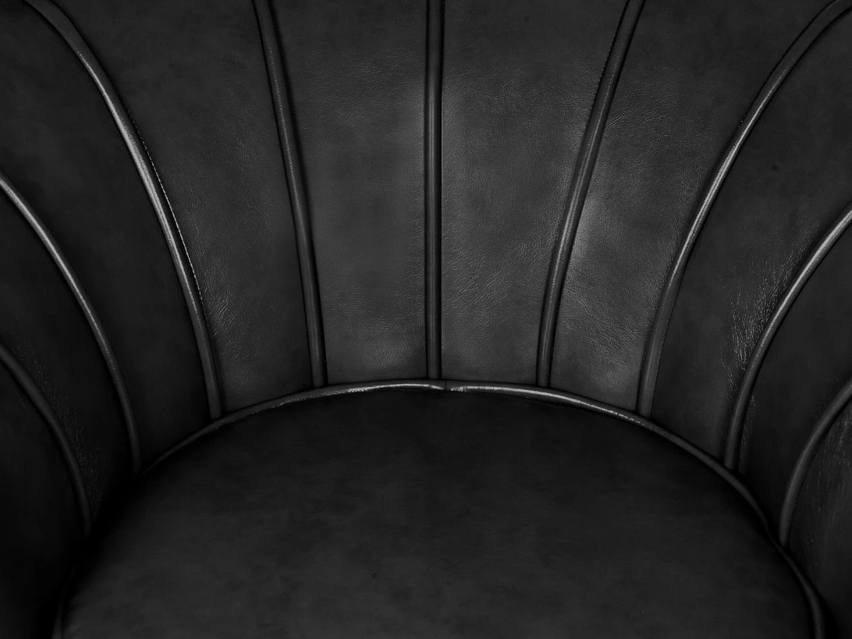 Низкое кресло ракушка Pearl Black V2 970432  - фото 6