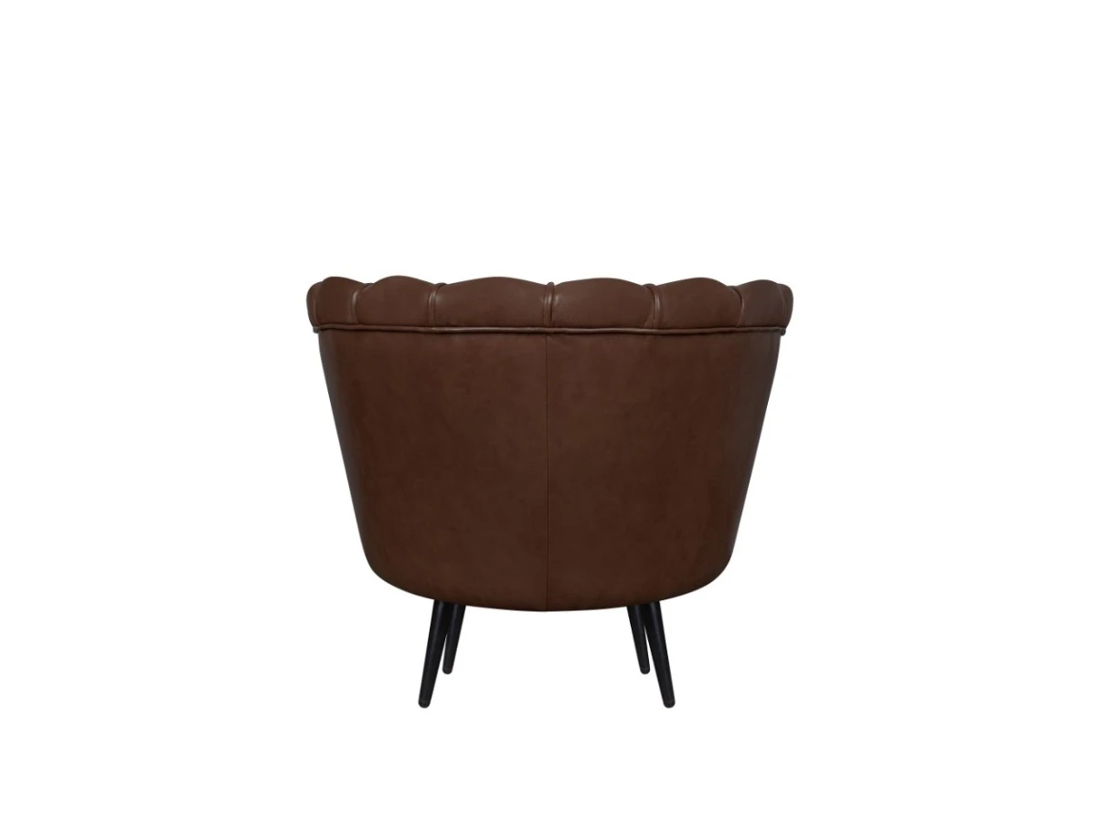 Низкое кресло ракушка Pearl Brown V2 970442  - фото 4