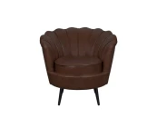 Низкое кресло ракушка Pearl Brown V2
