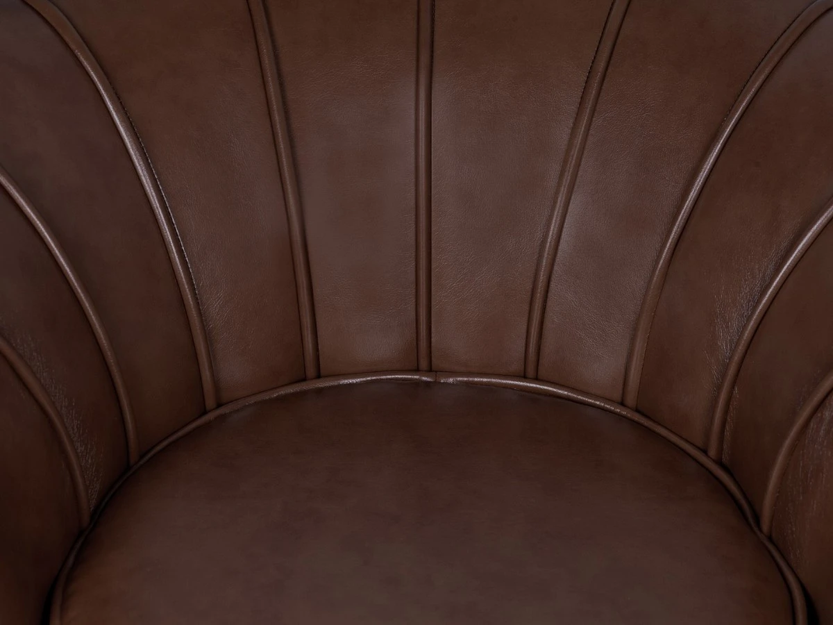 Низкое кресло ракушка Pearl Brown V2 970452  - фото 6