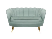 Диван ракушка Pearl Double Green