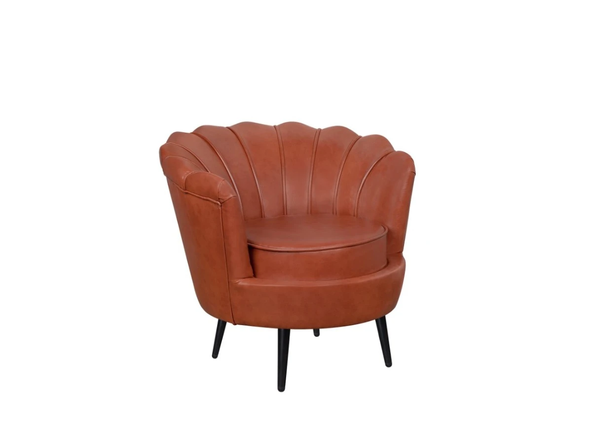 Низкое кресло ракушка Pearl Brown 970462