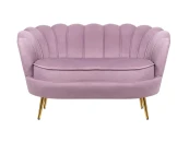 Дизайнерский двухместный диван Pearl Double Pink