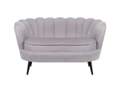 Диван ракушка Pearl Double Grey