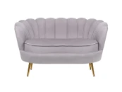 Диван ракушка Pearl Double Grey