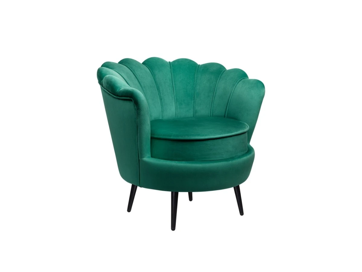 Низкое кресло ракушка Pearl Green V2 970482