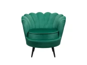 Низкое кресло ракушка Pearl Green V2