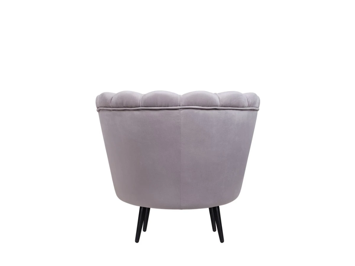 Низкое кресло ракушка Pearl Grey 970518  - фото 4