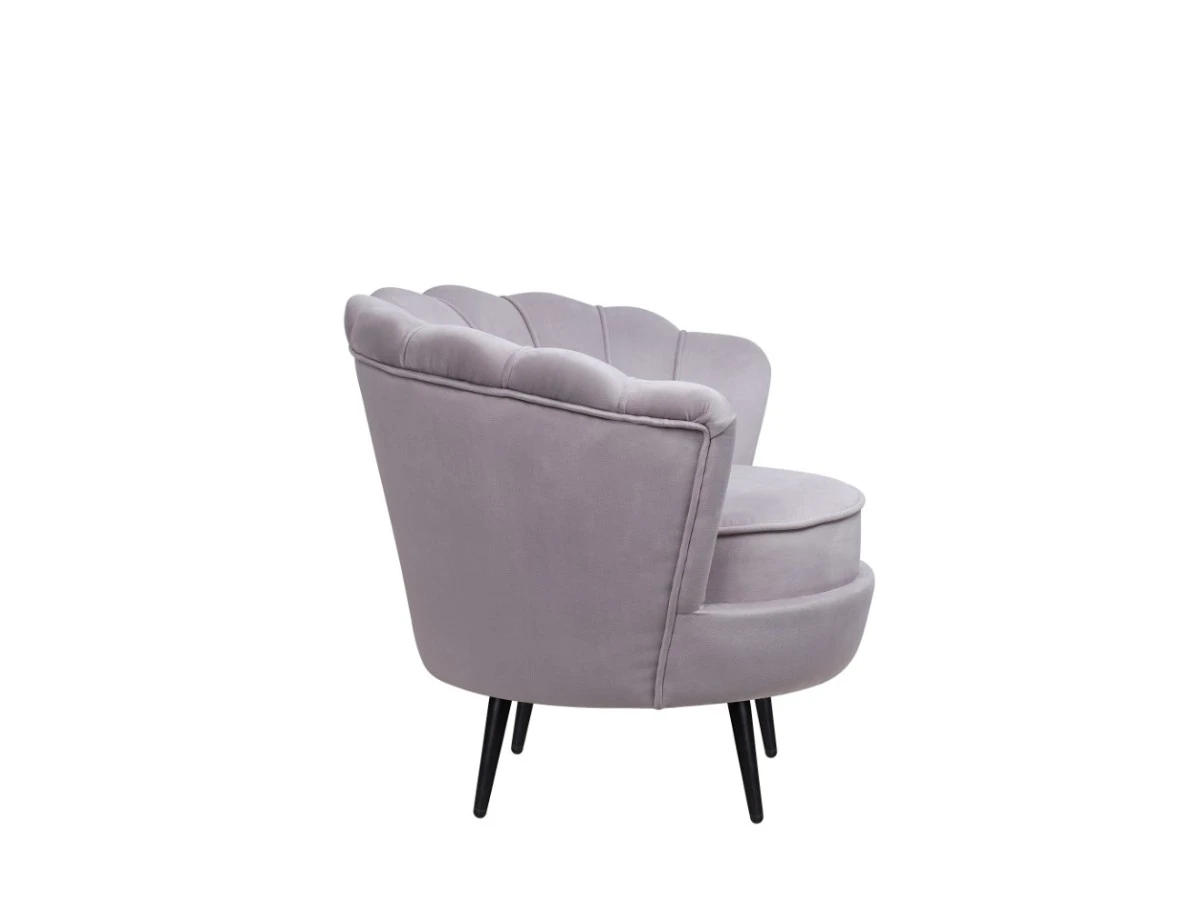 Низкое кресло ракушка Pearl Grey 970518  - фото 3