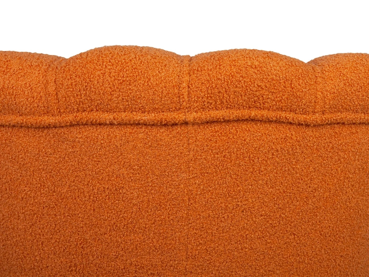 Низкое кресло ракушка Pearl Orange Boucle 970529  - фото 5