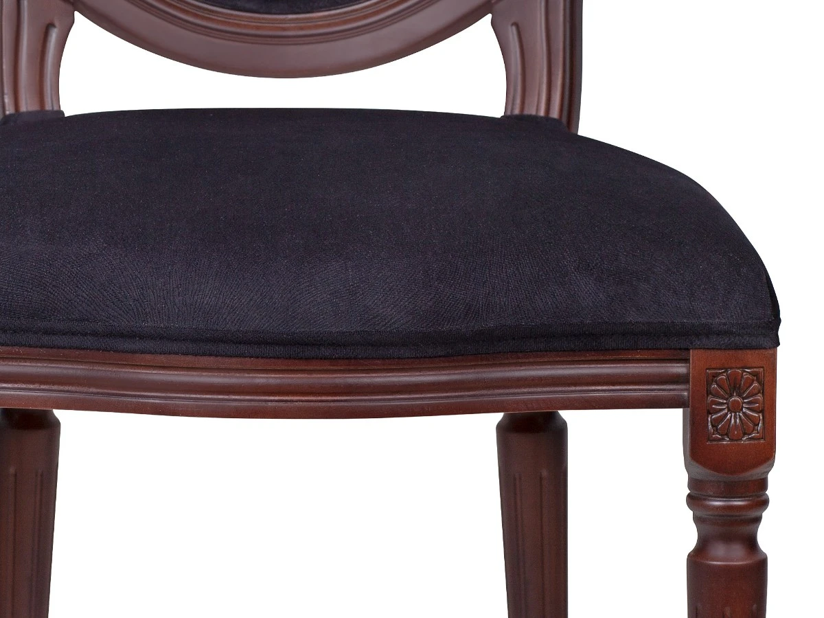 Дизайнерский обеденный стул Delo Kora Black 970542  - фото 6