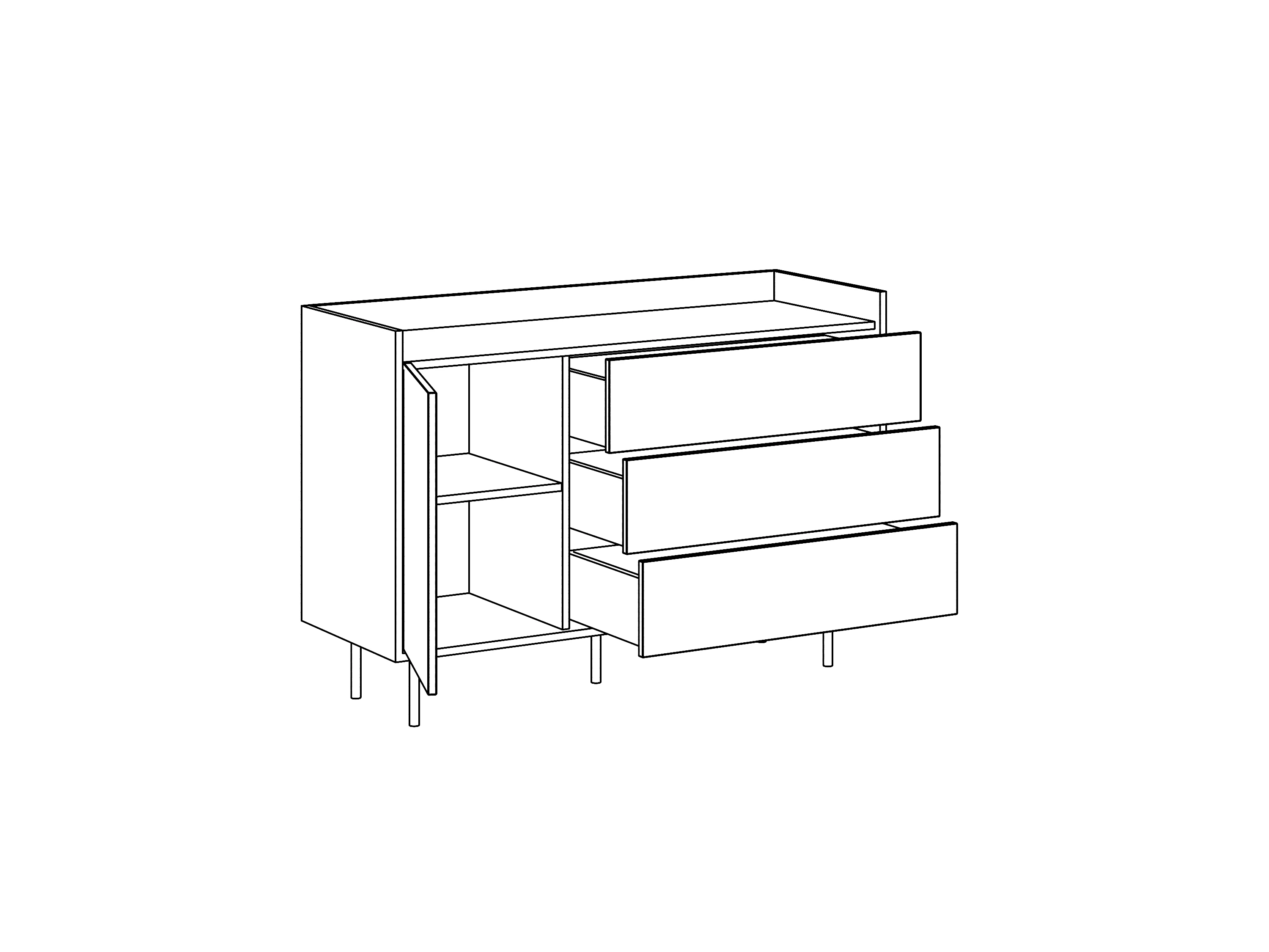 Комод Look 970545  - фото 5