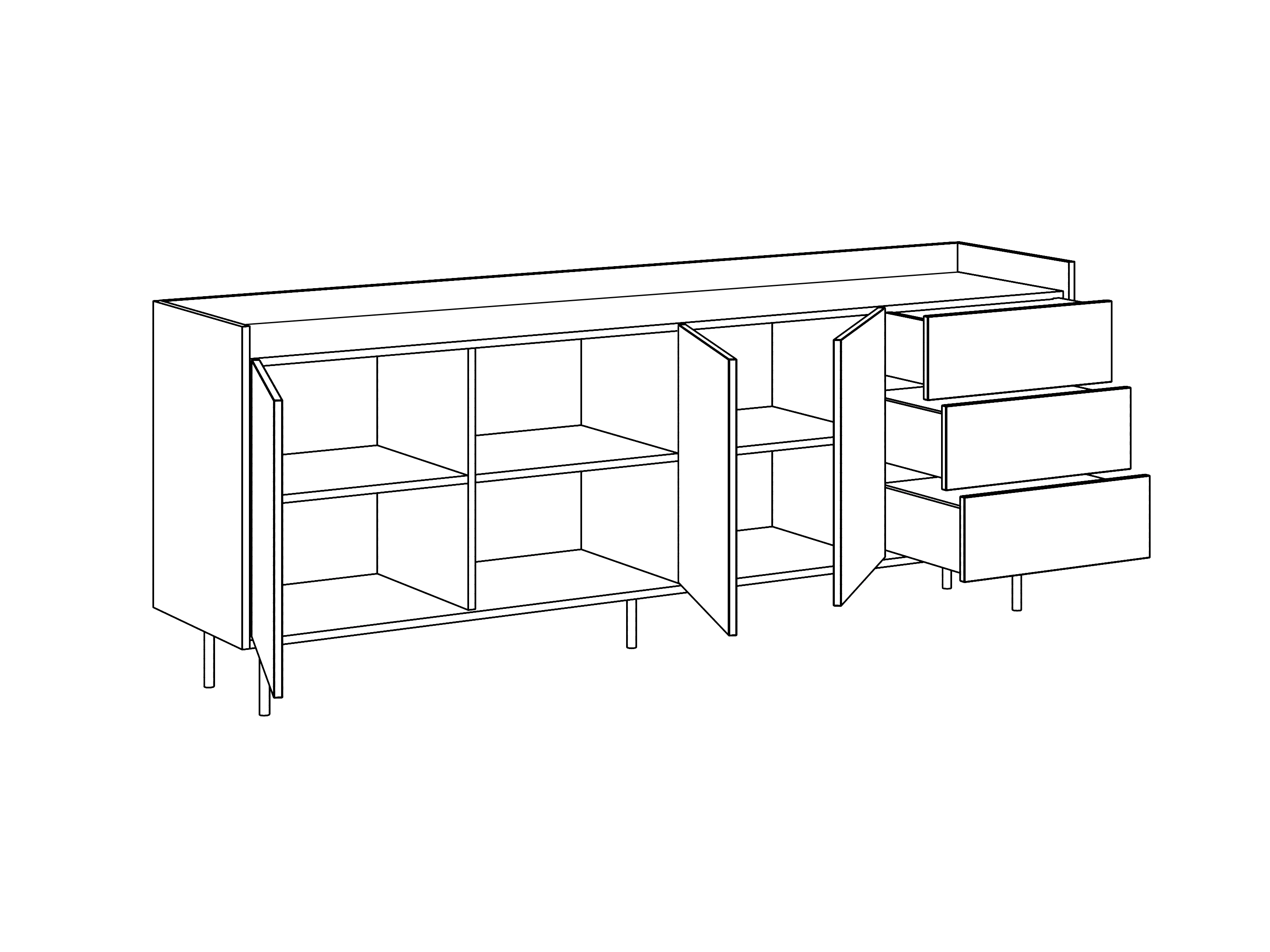 Сервант Look 970565  - фото 5