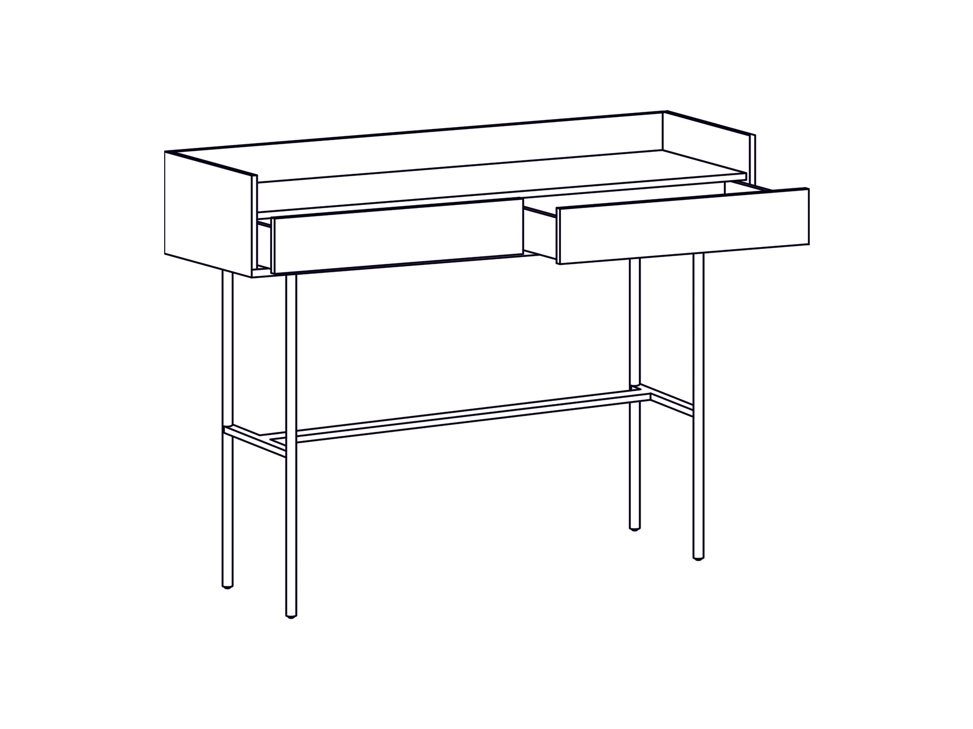Стол консольный Look 970568  - фото 9