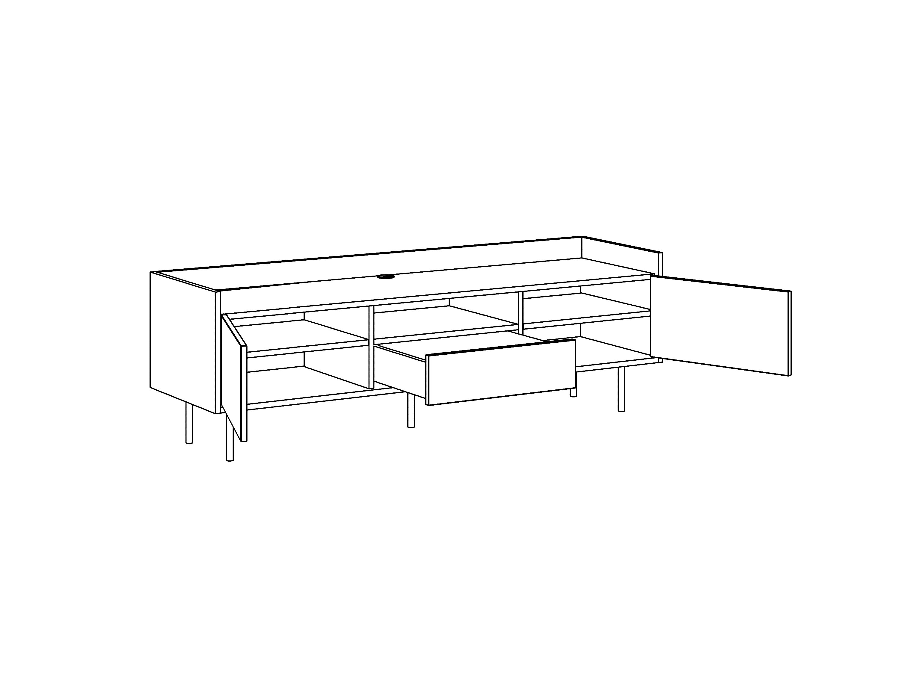 Тумба под ТВ Look 970578  - фото 5