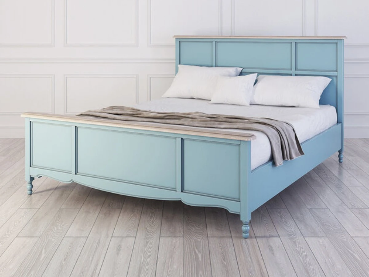 Кровать двуспальная 200*200 c изножьем 972125