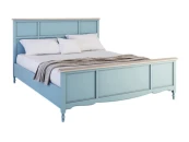 Кровать двуспальная 200*200 c изножьем