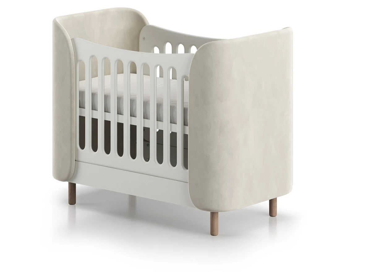Кроватка KIDI Soft mini cпальное место 60*120 см антивандальная ткань 972206