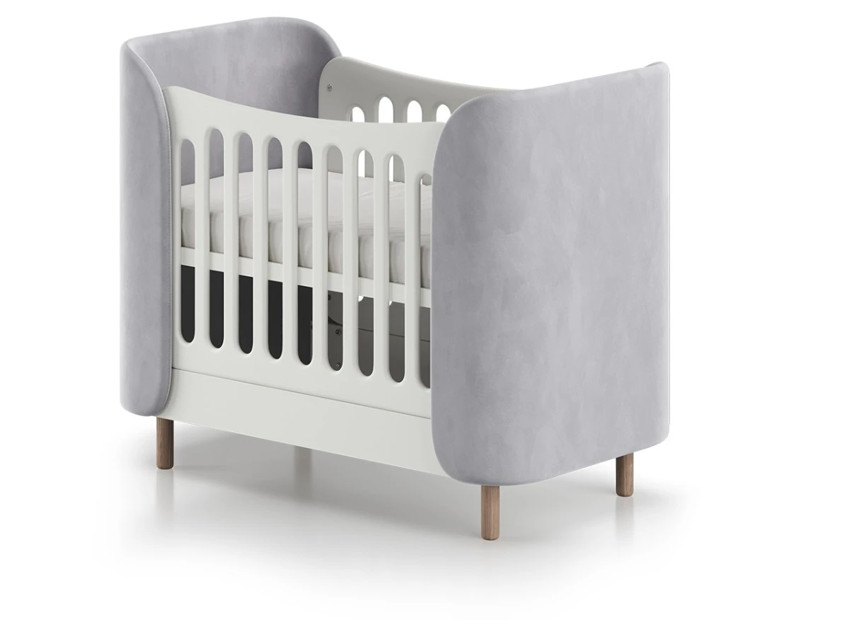 Кроватка KIDI Soft mini cпальное место 60*120 см антивандальная ткань 972222