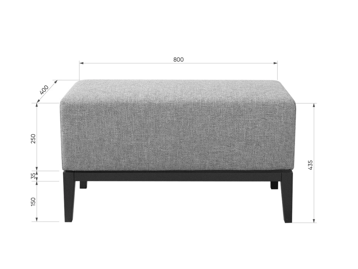 Банкетка Fjord 80 см 972247  - фото 4