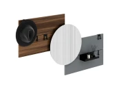 Вешалка Stripe M горизонтальная с зеркалом D 60 см
