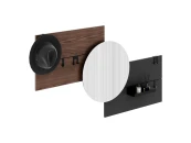 Вешалка Stripe M горизонтальная с зеркалом D 60 см