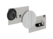 Вешалка Stripe M горизонтальная с зеркалом D 60 см