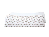 Мягкие бортики для кроватки KIDI soft Серые овечки 972591