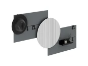 Вешалка Stripe M горизонтальная с зеркалом D 60 см