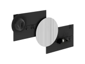 Вешалка Stripe M горизонтальная с зеркалом D 60 см