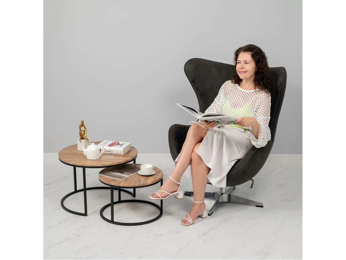 Кресло EGG STYLE CHAIR 974393  - фото 8