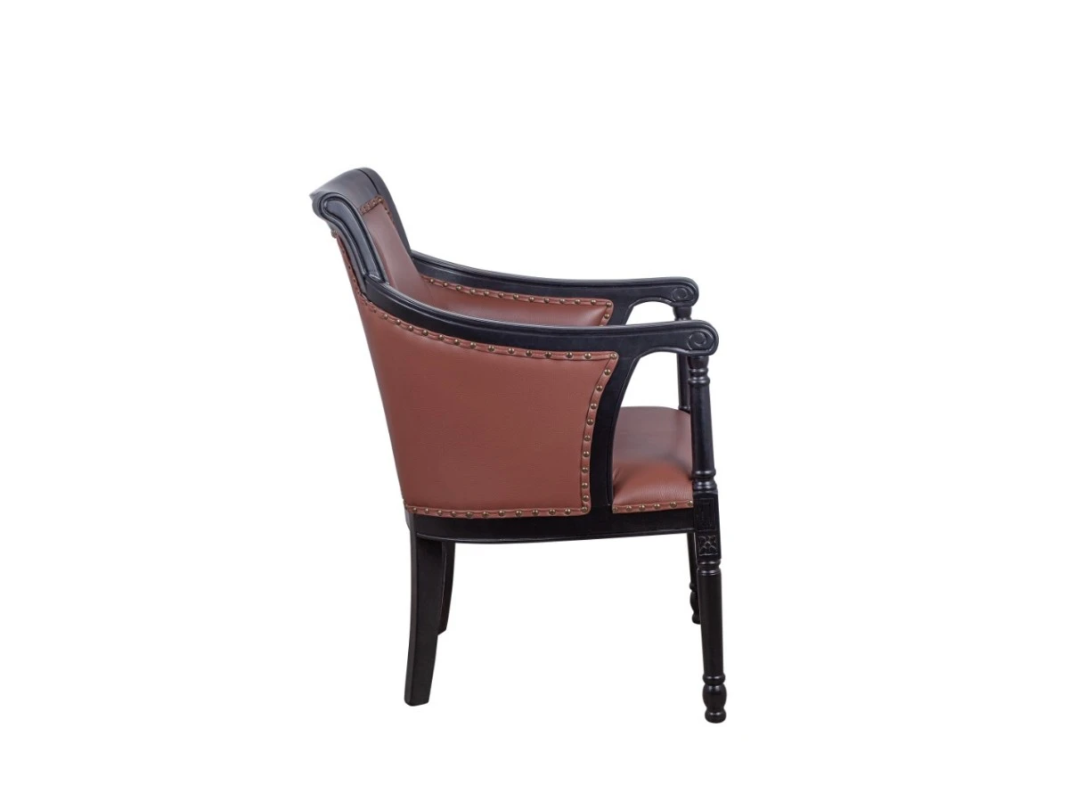 Кресло Valene Brown Leather 974522  - фото 3