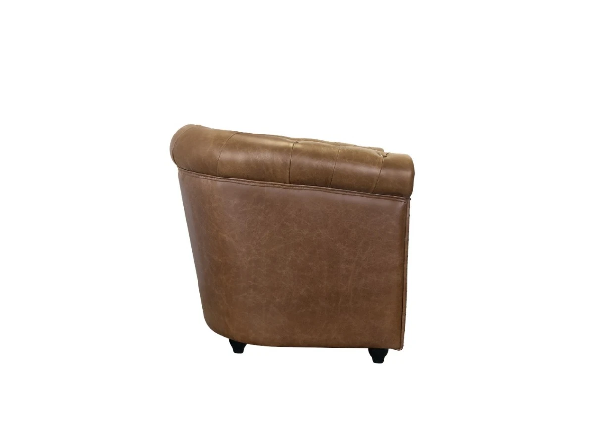 Кожаное кресло Karo Brown leather 974545  - фото 3