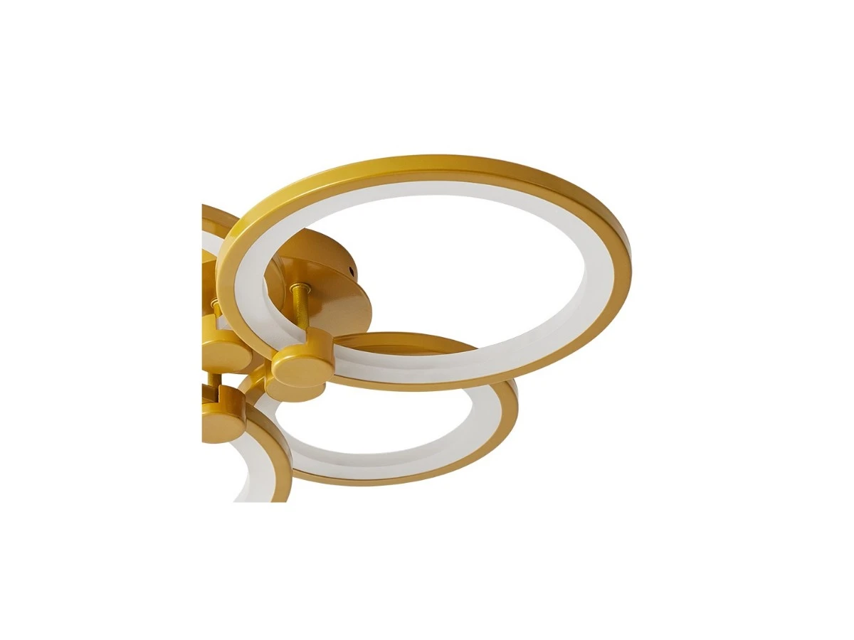 Светильник Oris 4 rings gold 974702