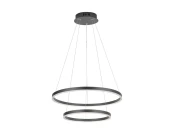 Люстра Orblaze 2 rings 600 black