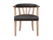 Стул в стиле ретро Tanner Genuine Brown Leather