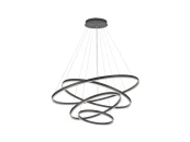 Люстра Orblaze 4 rings 1000 black