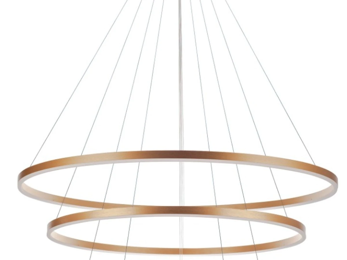 Люстра Orblaze 4 rings 1000 gold 974756  - фото 6