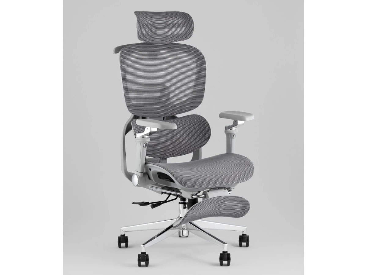 Кресло офисное TopChairs Prodigy с оттоманкой 975003