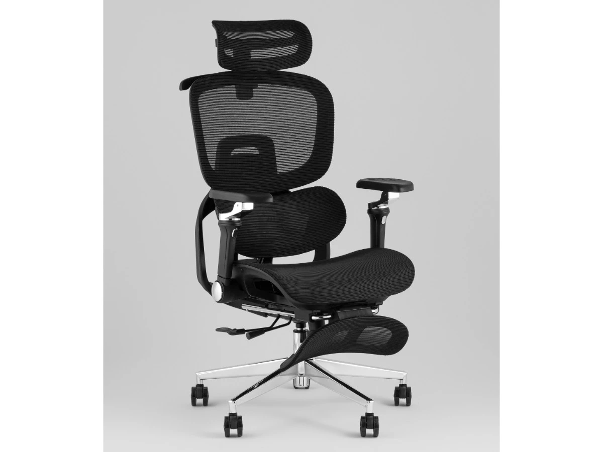 Кресло офисное TopChairs Prodigy с оттоманкой 975017
