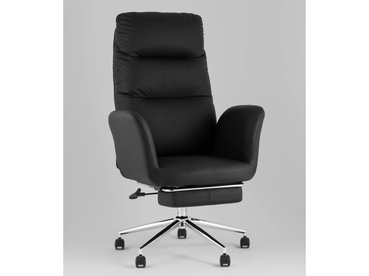 Кресло руководителя TopChairs Solid NC с оттоманкой 975242