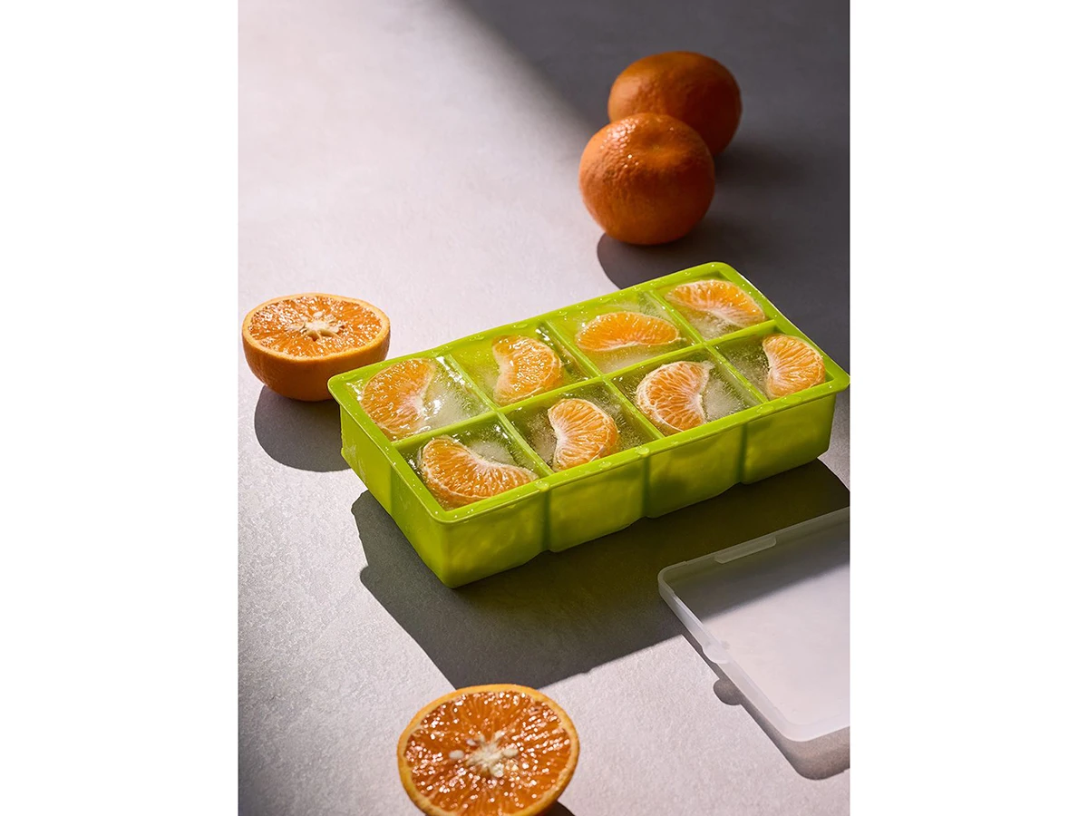 Форма для льда с крышкой Ice cubes 975370