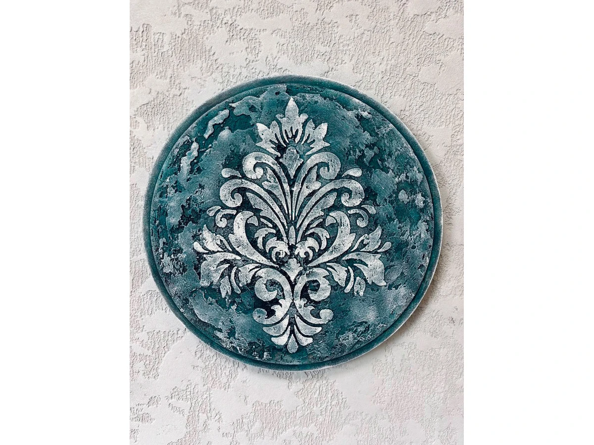 Картина Дамаск Бирюза, 35 см 979271
