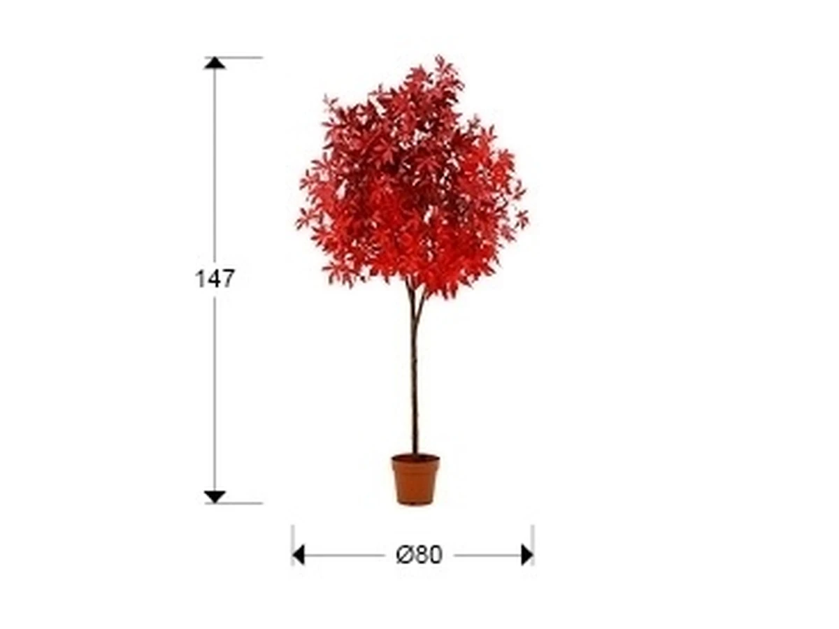Искусственное растение Arce rojo 2шт. 981383